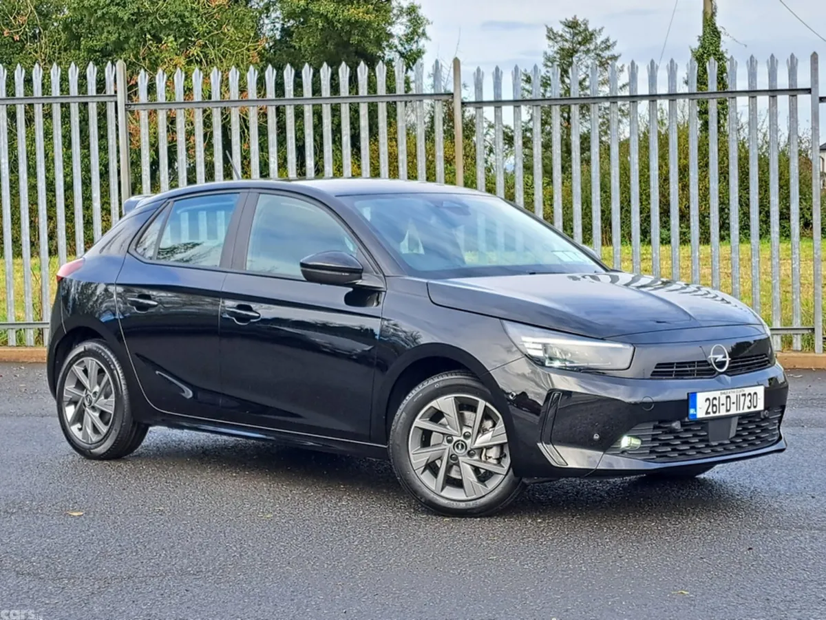 Opel Corsa Hatchback, Petrol Hybrid, 2026, Black