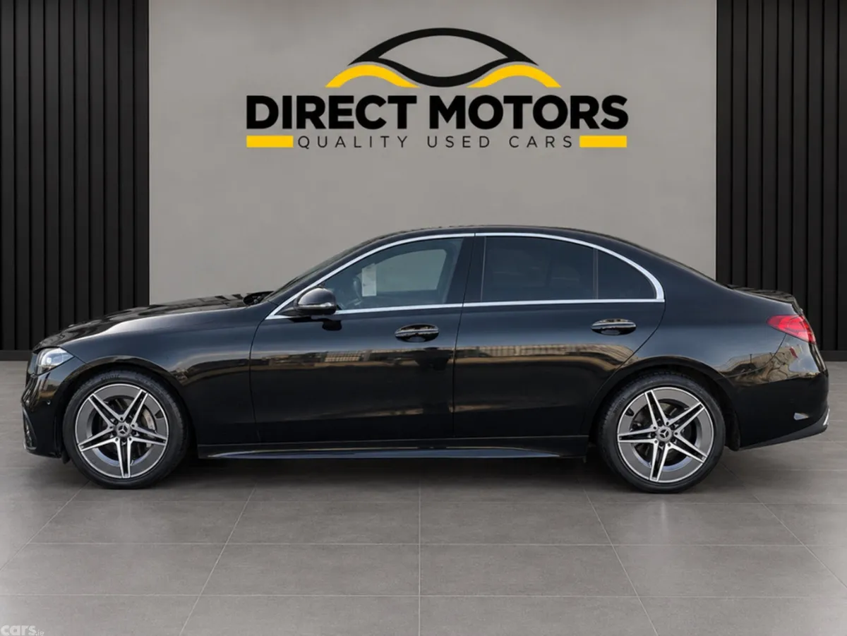 Mercedes-Benz C-Class Saloon, Diesel Hybrid, 2022, Black