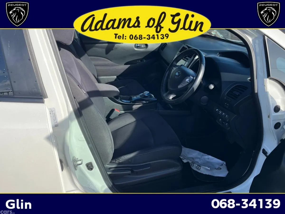 Nissan Leaf Hatchback, Electric, 2017, White