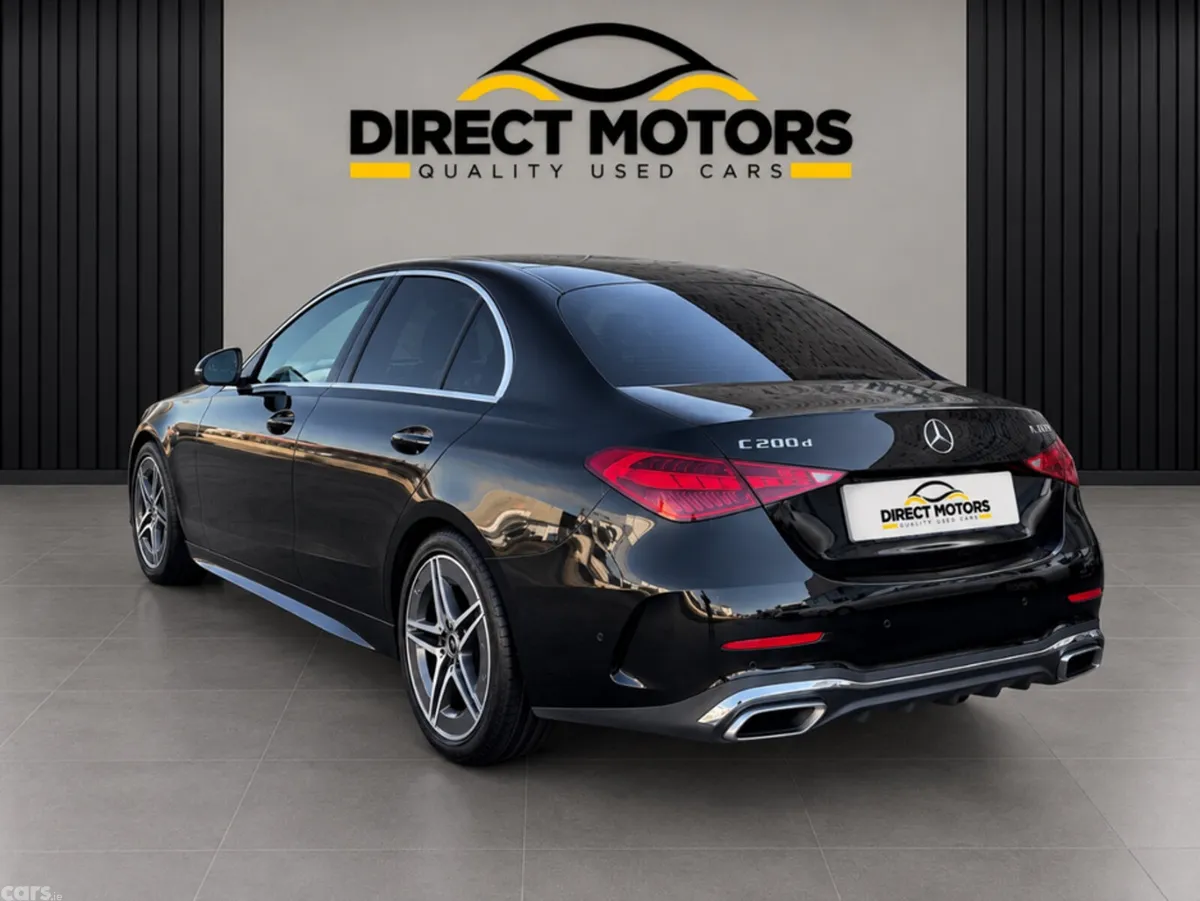 Mercedes-Benz C-Class Saloon, Diesel Hybrid, 2022, Black