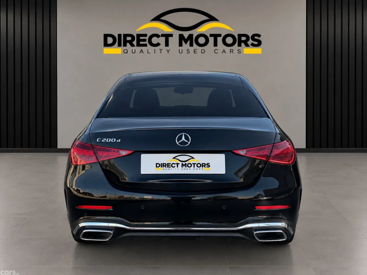 Mercedes-Benz C-Class Saloon, Diesel Hybrid, 2022, Black