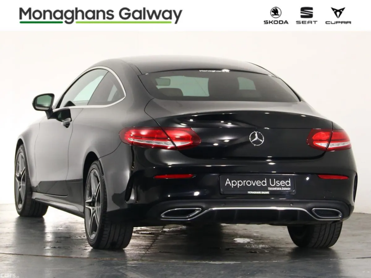 Mercedes-Benz C-Class Coupe, Diesel, 2019, Black