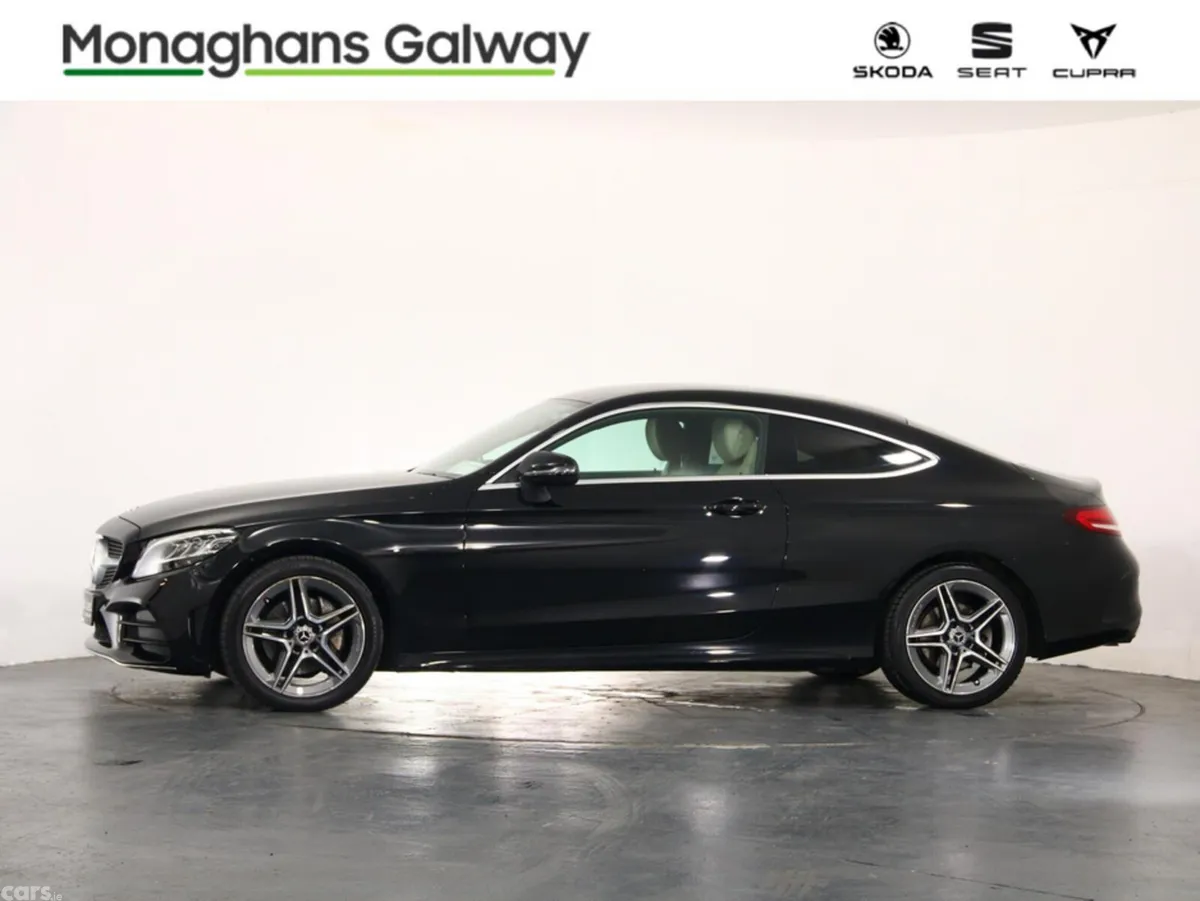 Mercedes-Benz C-Class Coupe, Diesel, 2019, Black