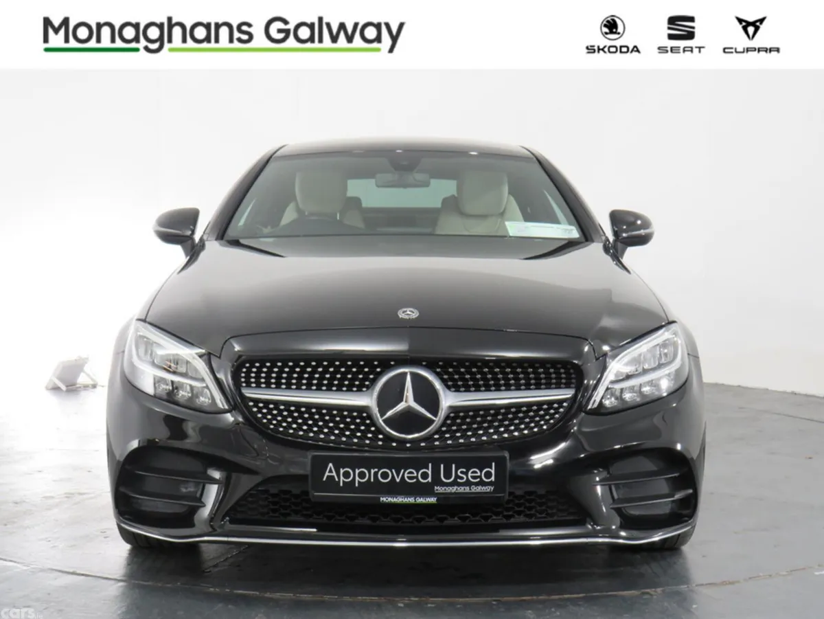 Mercedes-Benz C-Class Coupe, Diesel, 2019, Black
