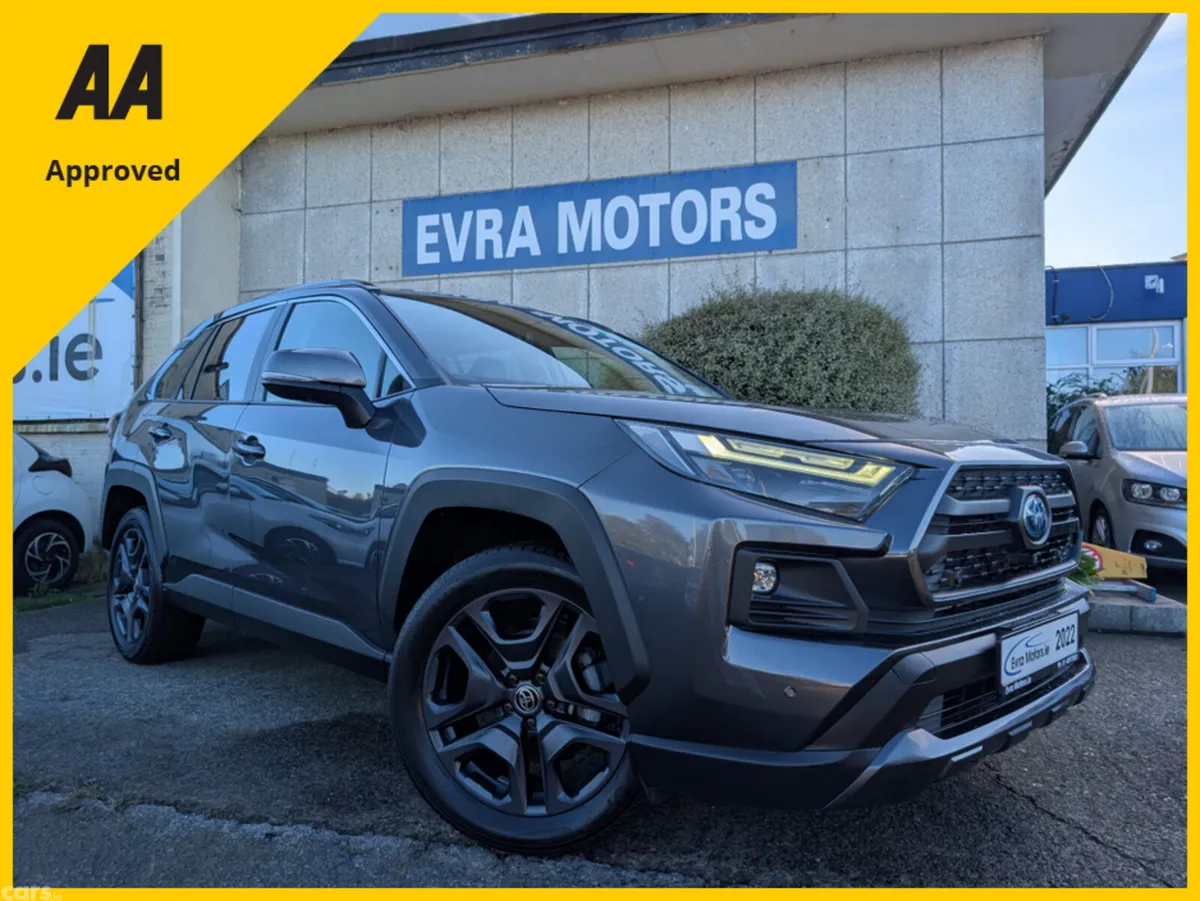 Toyota RAV4 SUV, Petrol Hybrid, 2022, Grey