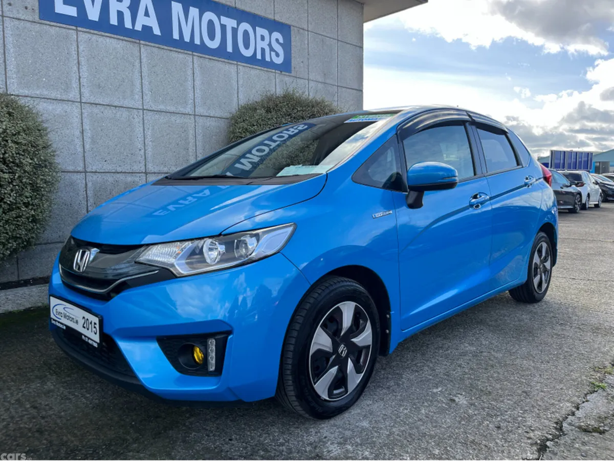 Honda Fit Hatchback, Petrol Hybrid, 2015, Blue