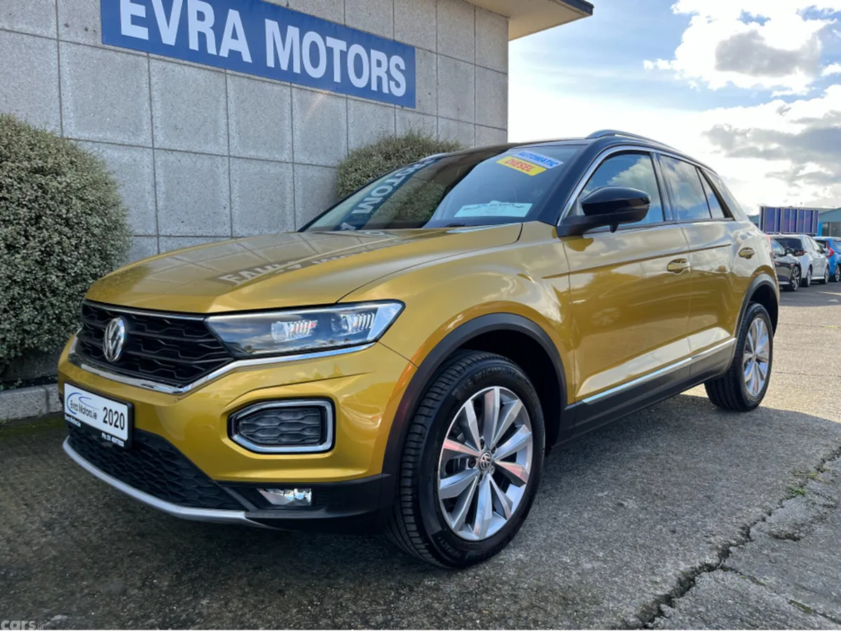 Volkswagen T-Roc SUV, Diesel, 2020, Gold