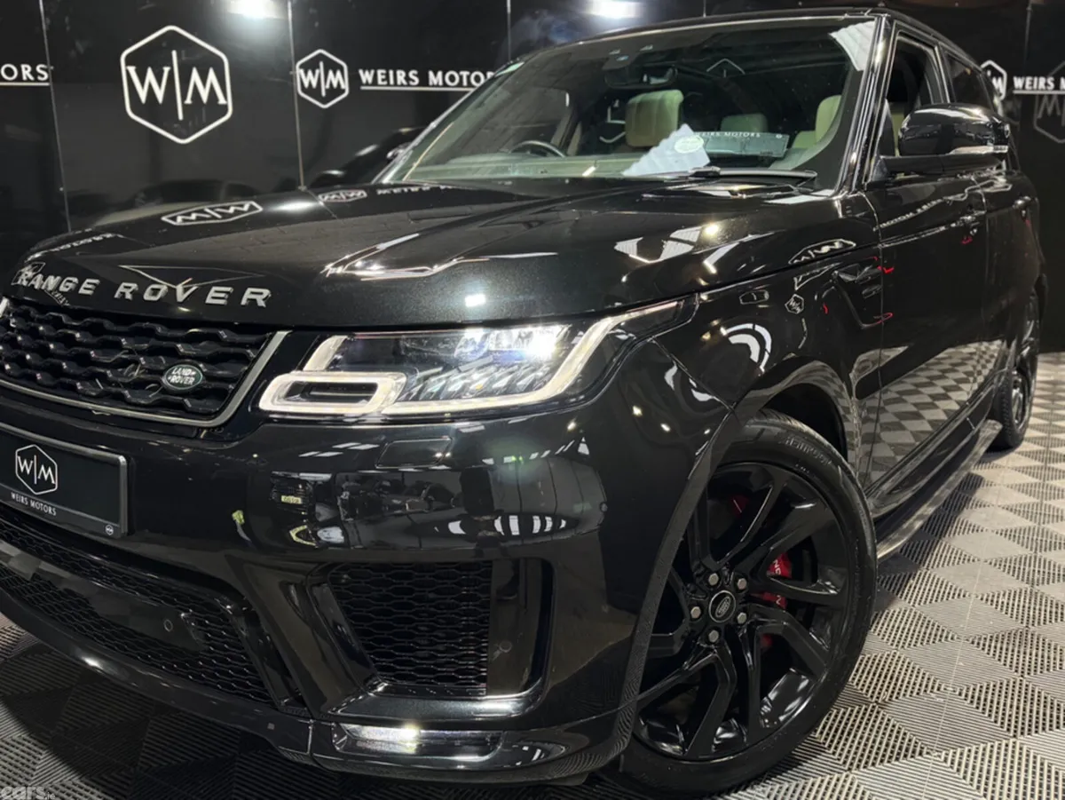 Land Rover Range Rover Sport Estate, Petrol Plug-in Hybrid, 2021, Black
