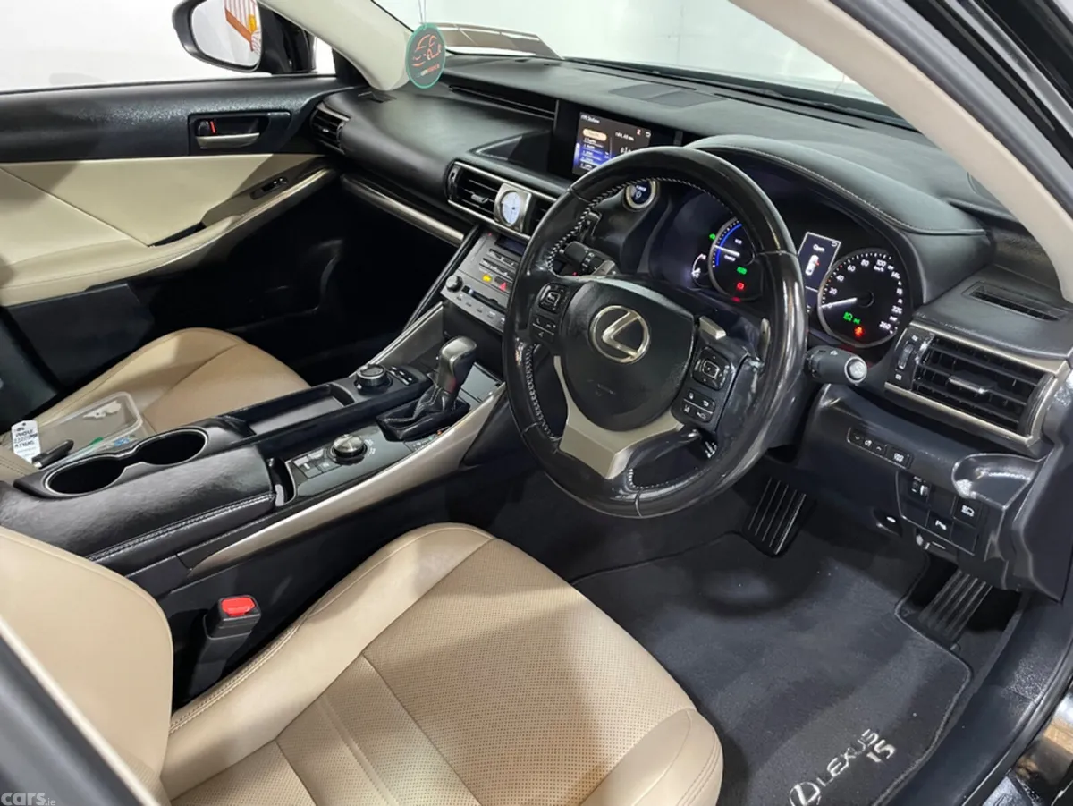 Lexus IS Saloon, Petrol Hybrid, 2020, Black