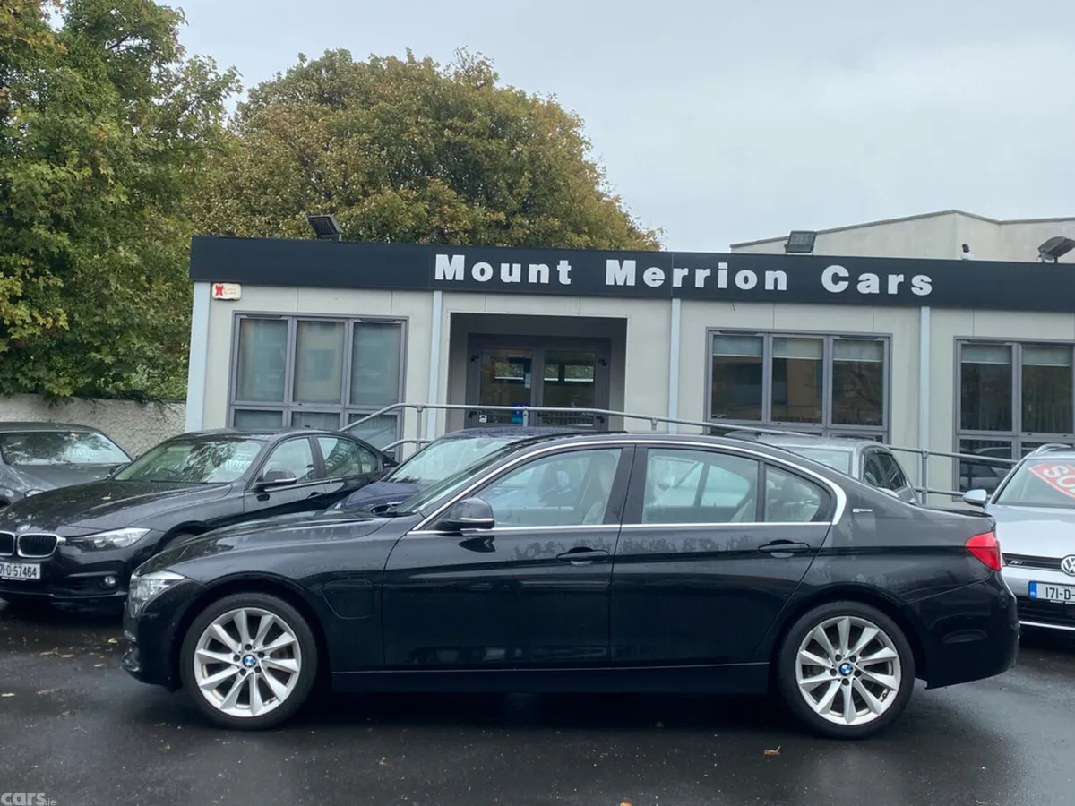 BMW 3-Series Saloon, Petrol Plug-in Hybrid, 2016, Black