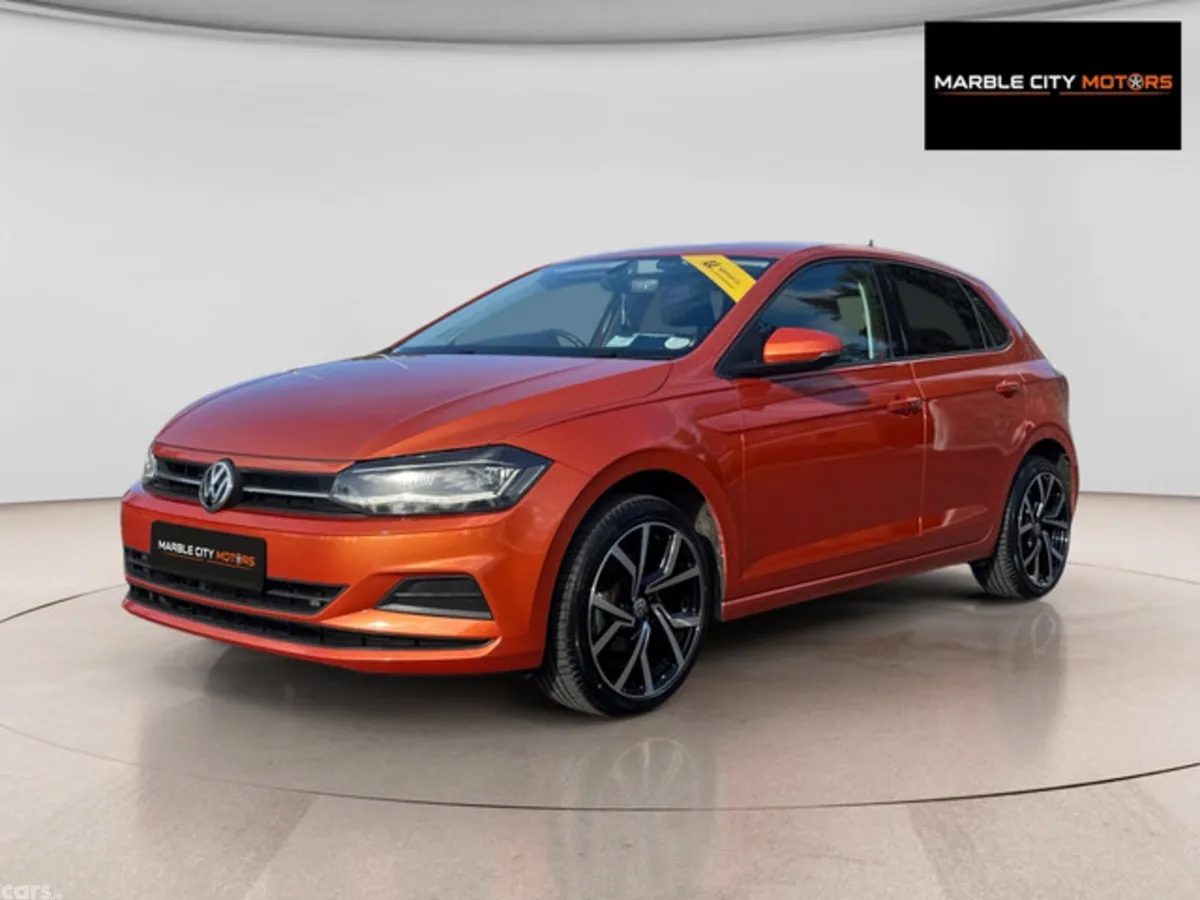 Volkswagen Polo Hatchback, Petrol, 2020, Orange