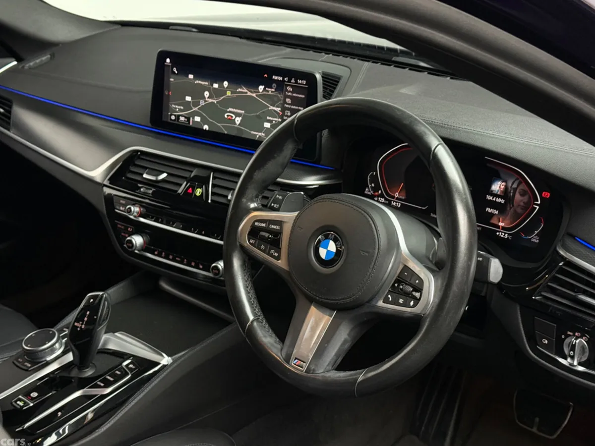 BMW 5-Series Saloon, Diesel, 2021, Blue