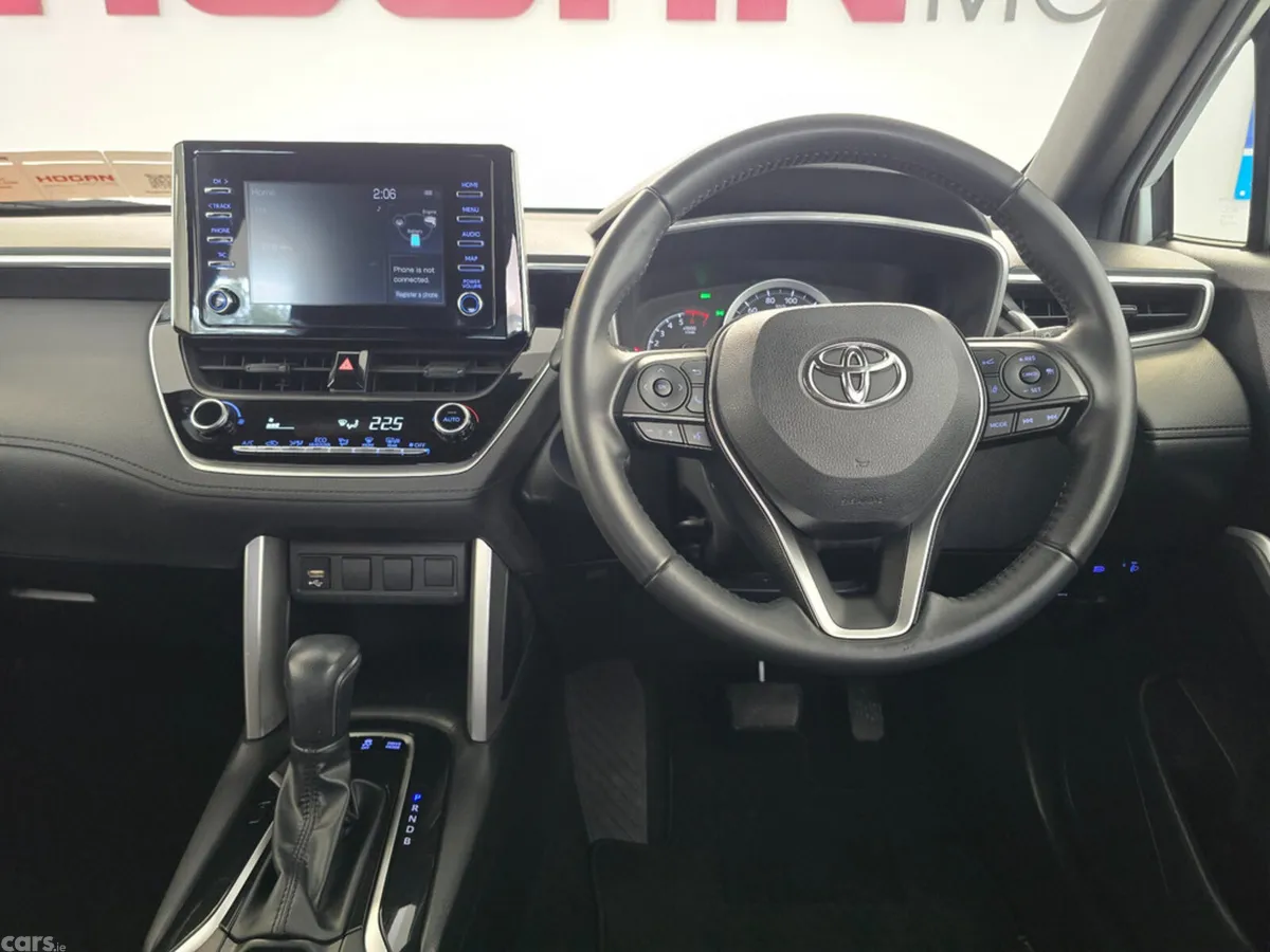 Toyota Corolla Cross SUV, Petrol Hybrid, 2023, White