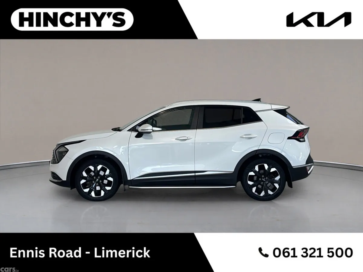 Kia Sportage SUV, Petrol Plug-in Hybrid, 2023, White