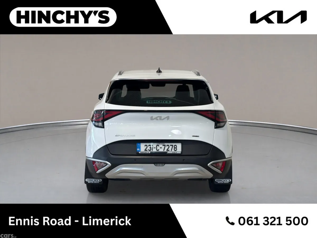 Kia Sportage SUV, Petrol Plug-in Hybrid, 2023, White