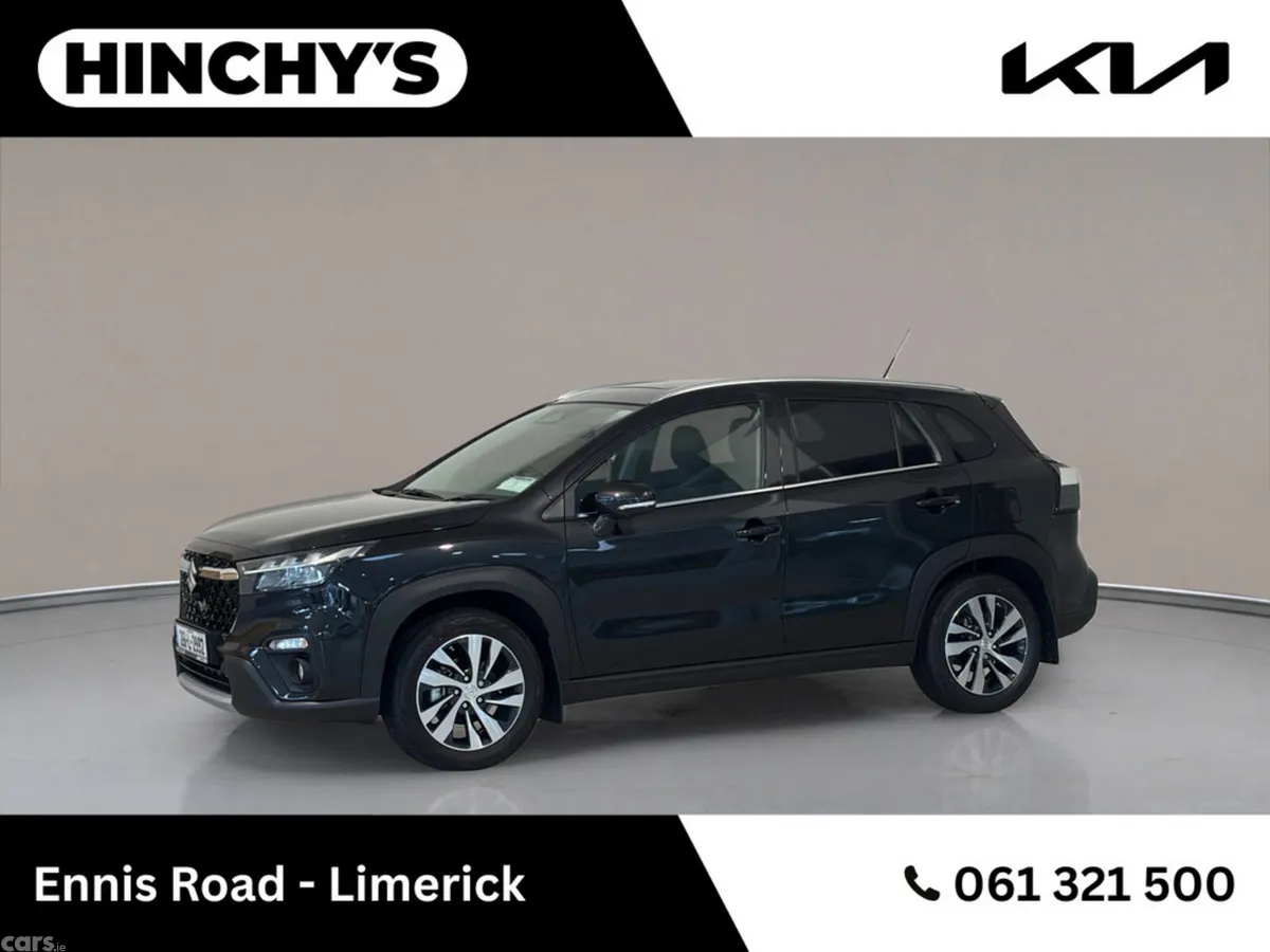 Suzuki S-CROSS SUV, Petrol Hybrid, 2026, Black