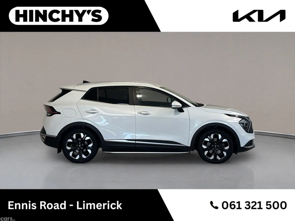 Kia Sportage SUV, Petrol Plug-in Hybrid, 2023, White