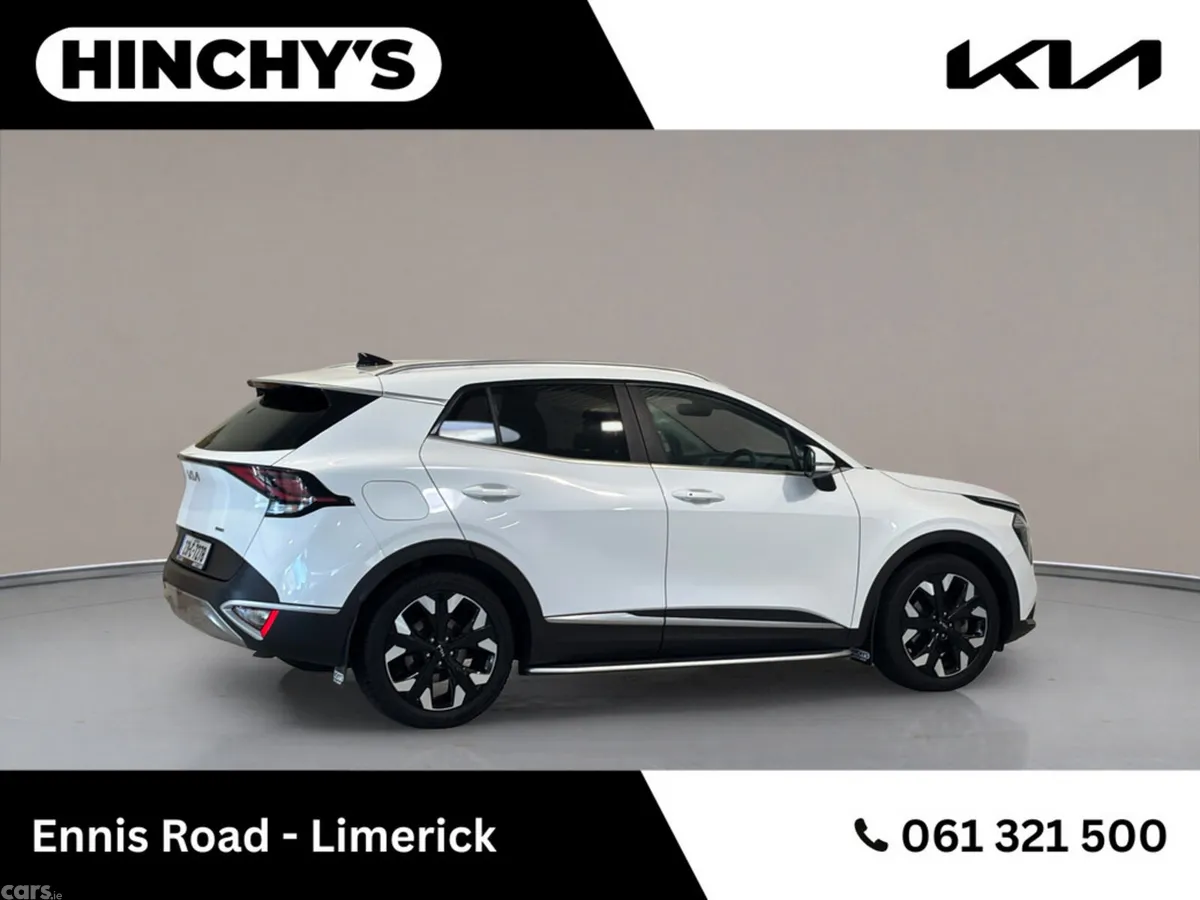 Kia Sportage SUV, Petrol Plug-in Hybrid, 2023, White