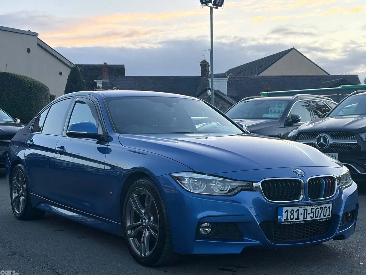 BMW 3-Series Saloon, Petrol Plug-in Hybrid, 2018, Blue