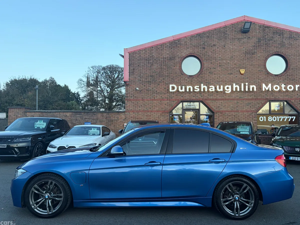 BMW 3-Series Saloon, Petrol Plug-in Hybrid, 2018, Blue