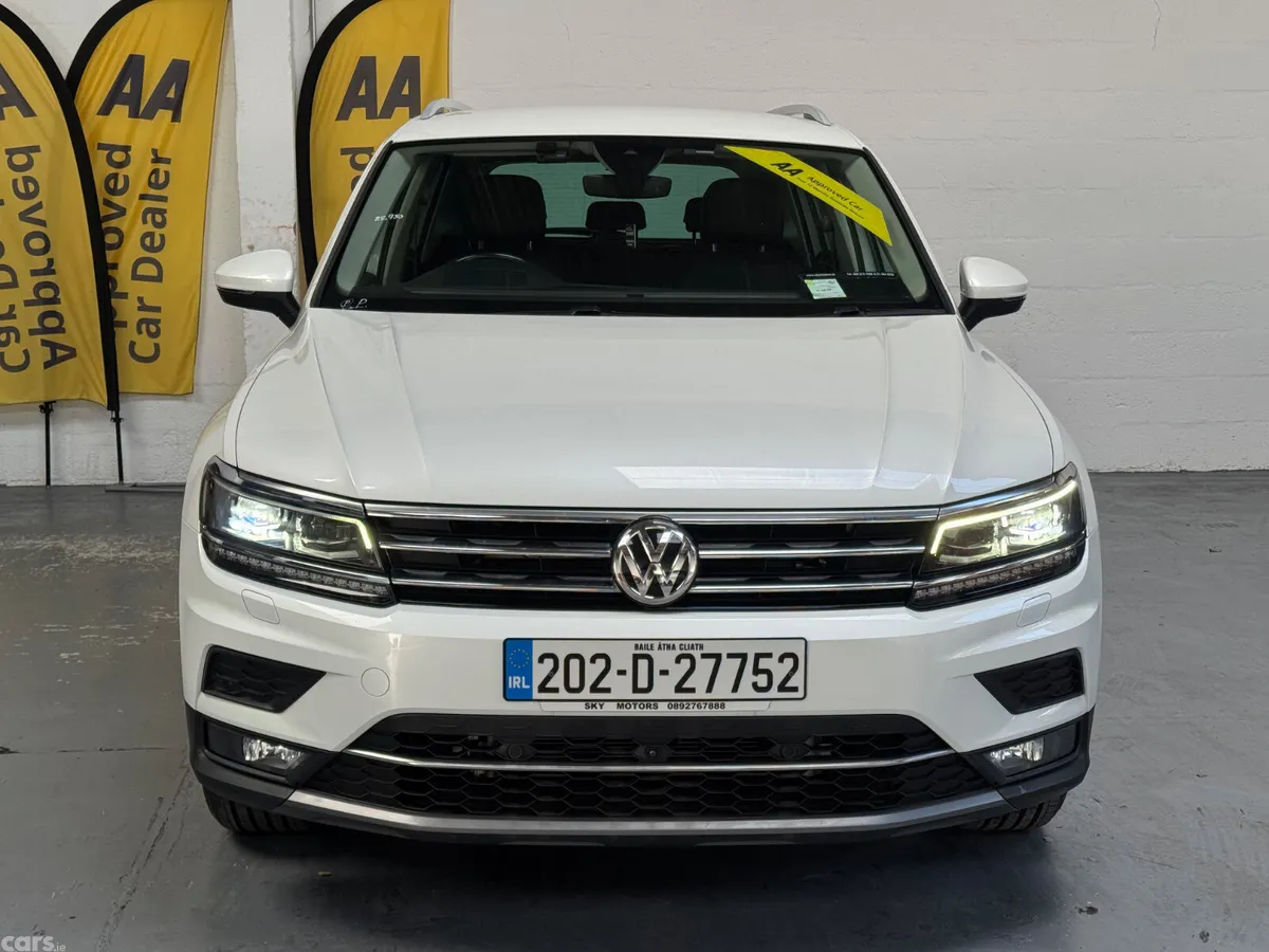 Volkswagen Tiguan SUV, Diesel, 2020, White