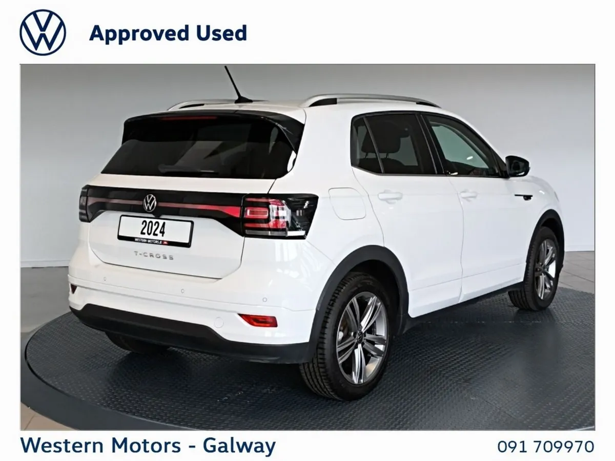 Volkswagen T-Cross Estate, Petrol, 2024, White