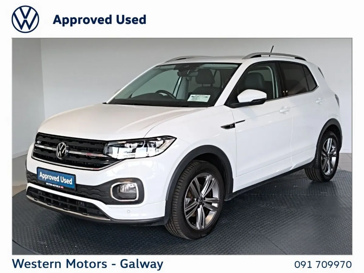 Volkswagen T-Cross Estate, Petrol, 2024, White
