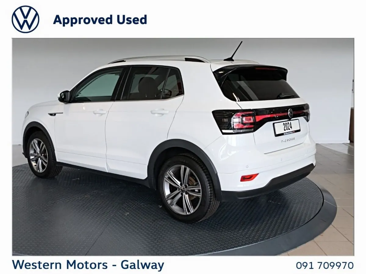 Volkswagen T-Cross Estate, Petrol, 2024, White
