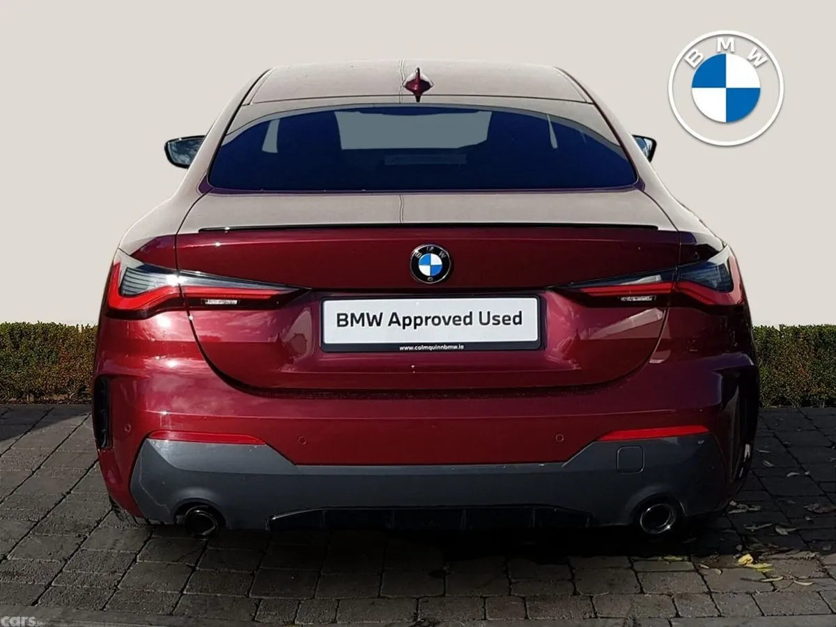 BMW 4-Series Coupe, Diesel, 2023, Red