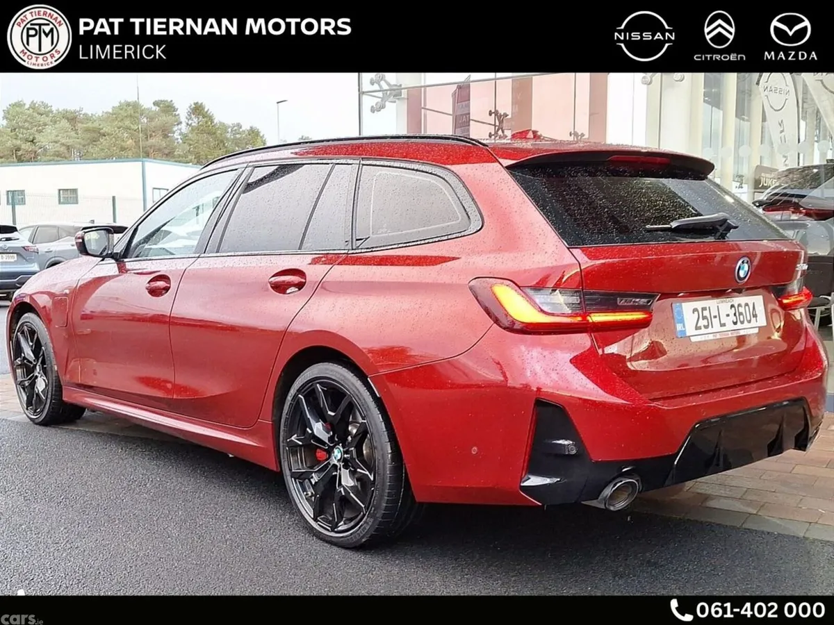 BMW 3-Series Estate, Petrol Plug-in Hybrid, 2025, Red