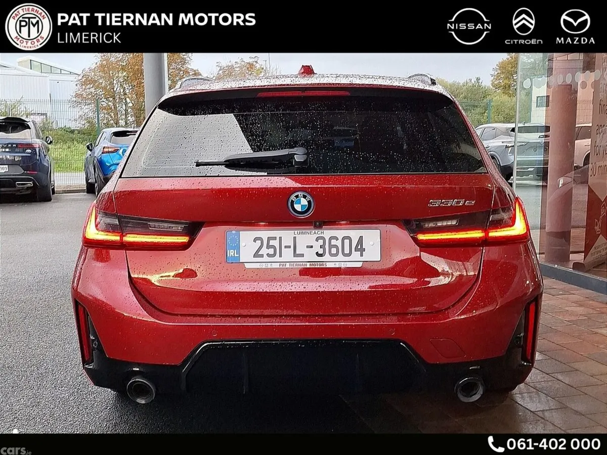 BMW 3-Series Estate, Petrol Plug-in Hybrid, 2025, Red