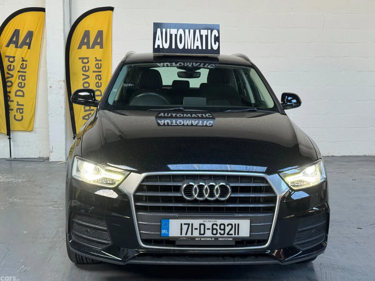 Audi Q3 SUV, Petrol, 2017, Black