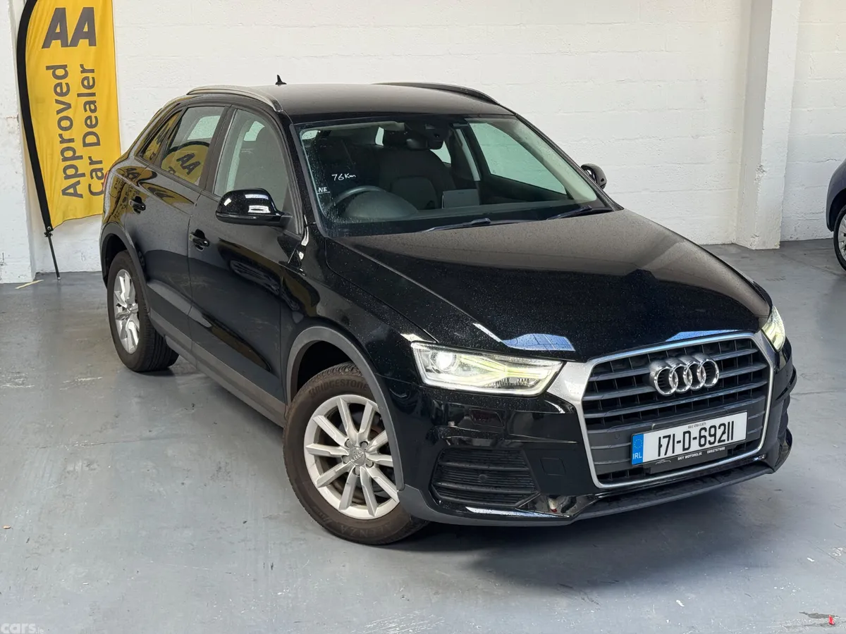 Audi Q3 SUV, Petrol, 2017, Black