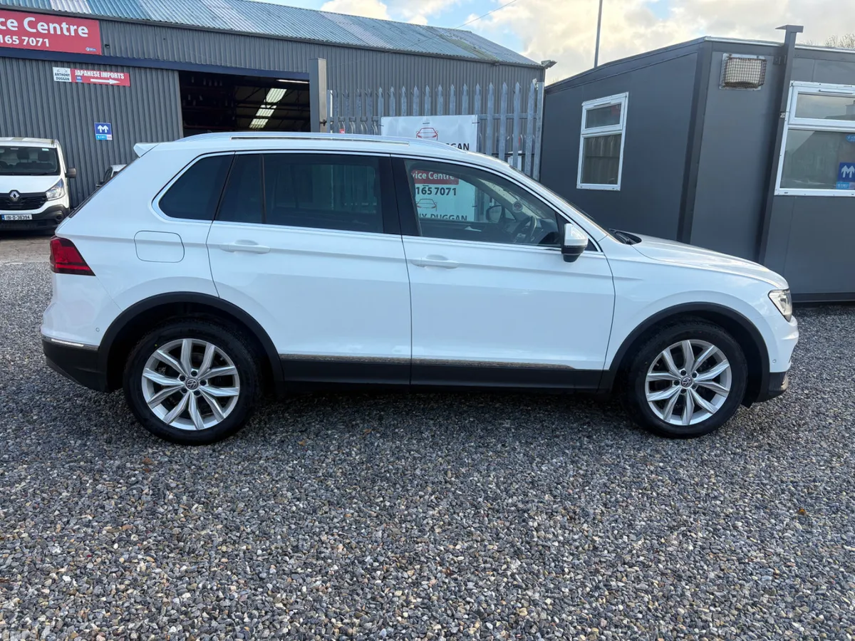 Volkswagen Tiguan SUV, Diesel, 2017, White