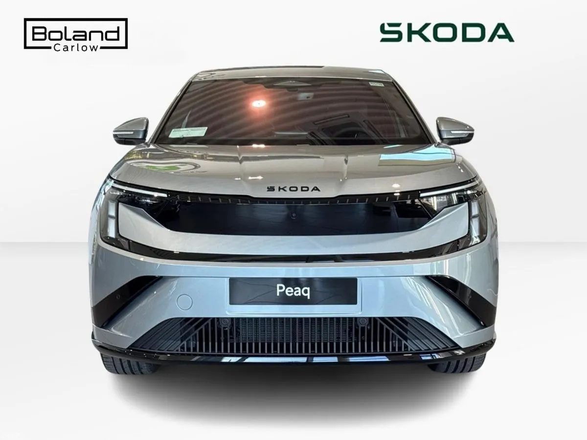 Skoda Peaq SUV, Electric, 2027, Grey