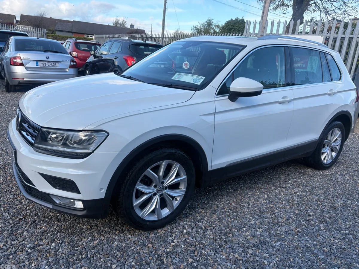 Volkswagen Tiguan SUV, Diesel, 2017, White