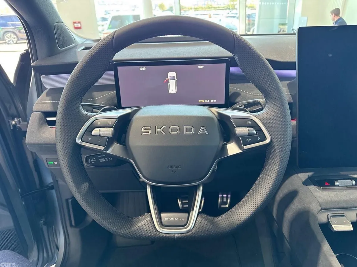 Skoda Peaq SUV, Electric, 2027, Grey
