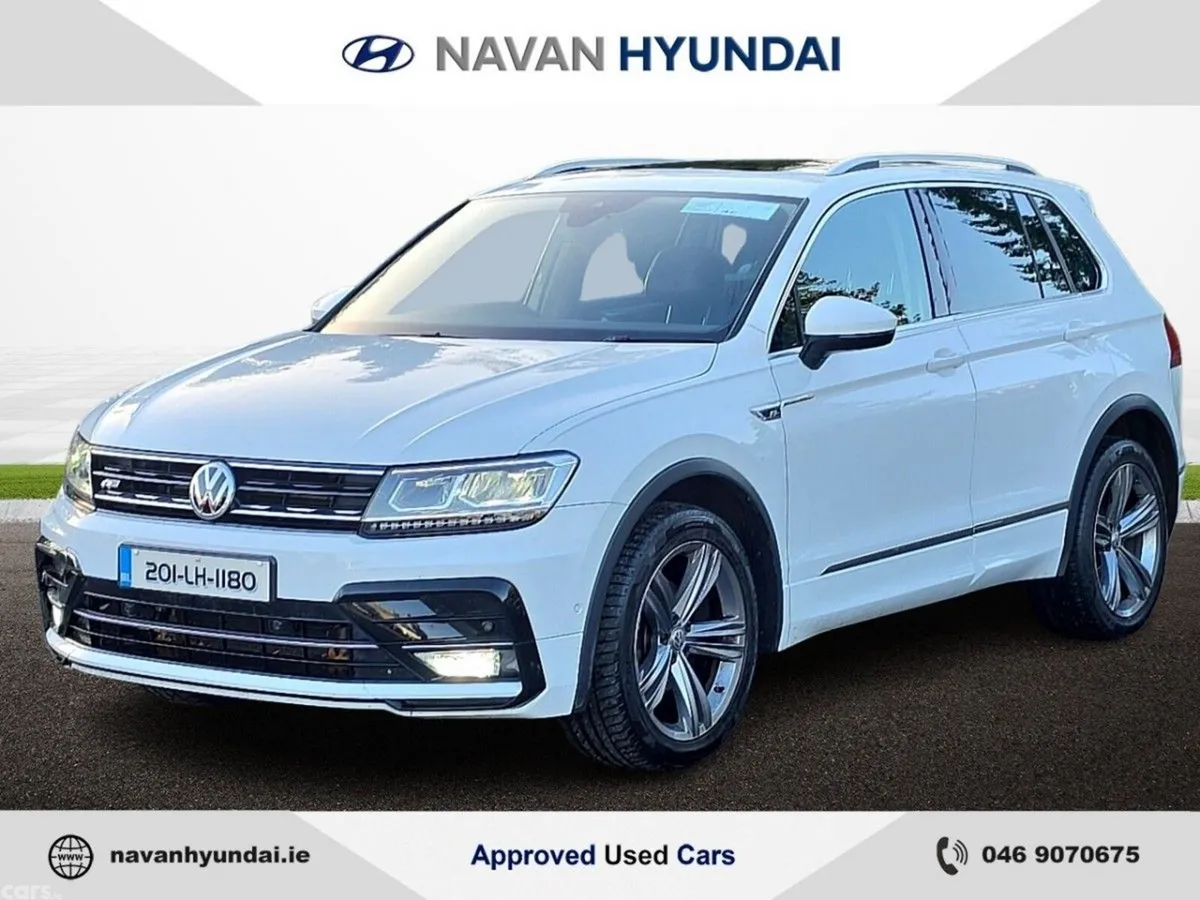 Volkswagen Tiguan SUV, Diesel, 2020, White