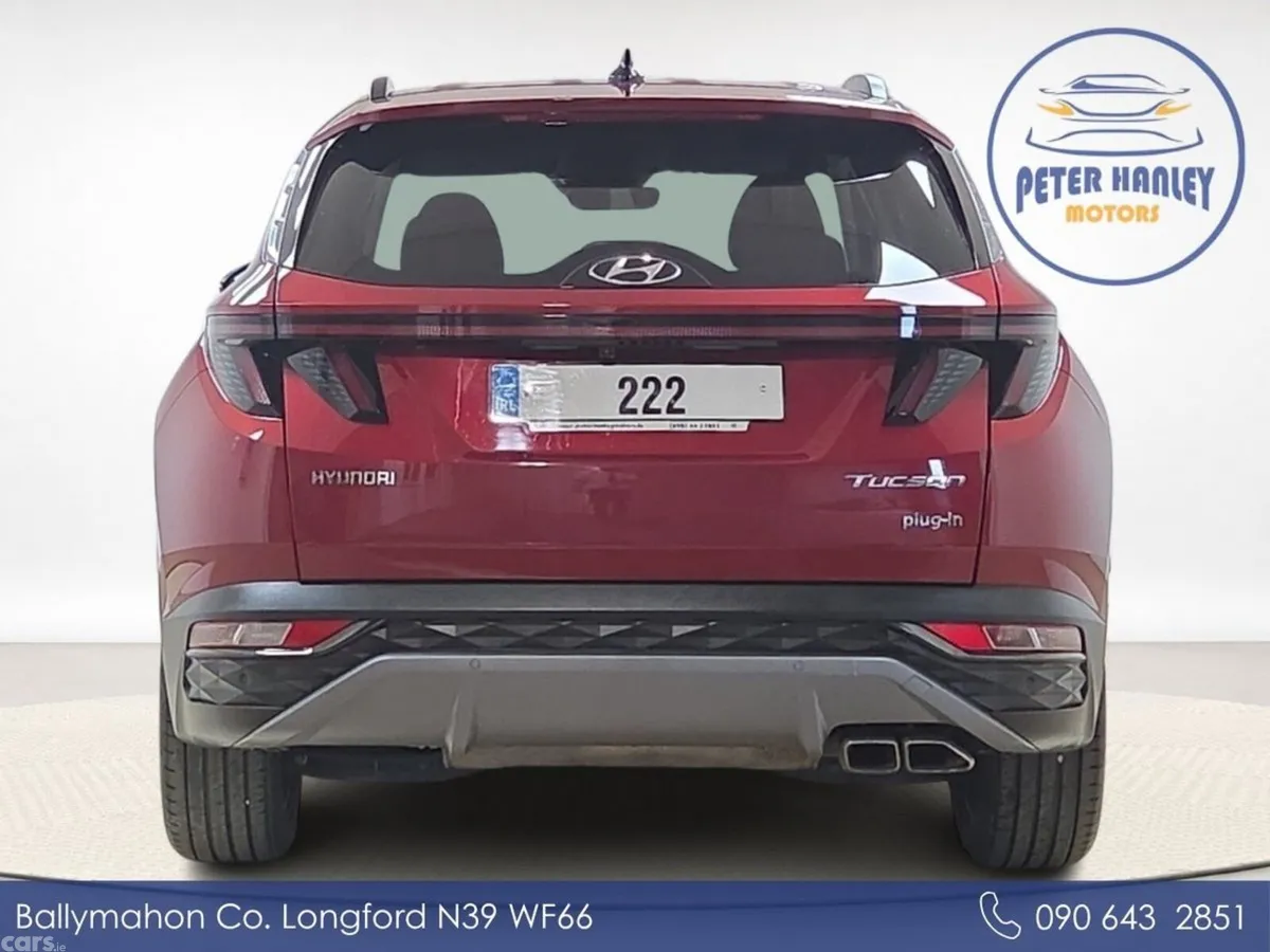 Hyundai Tucson SUV, Petrol Plug-in Hybrid, 2022, Red