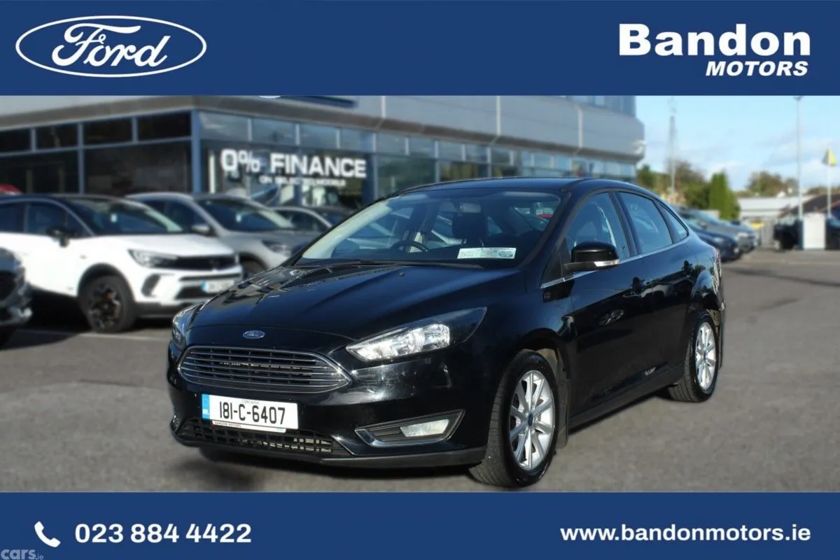 Ford Focus Saloon, Diesel, 2018, Black