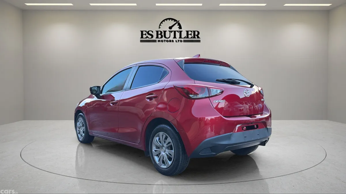 Mazda Demio Hatchback, Petrol, 2017, Red