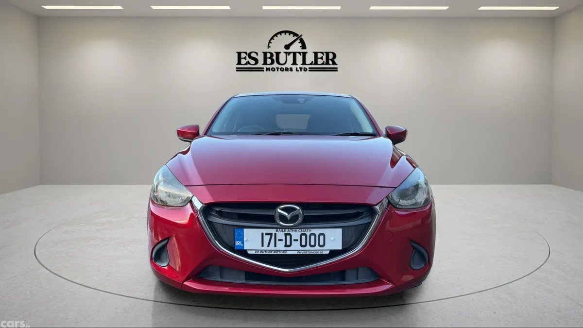 Mazda Demio Hatchback, Petrol, 2017, Red