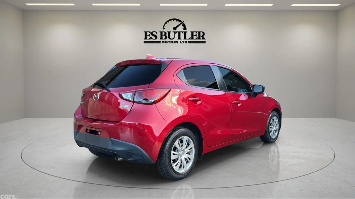 Mazda Demio Hatchback, Petrol, 2017, Red