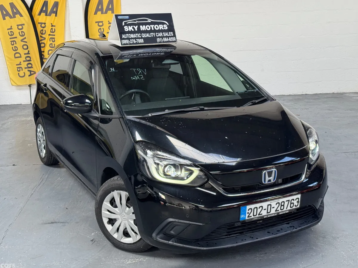 Honda Fit Hatchback, Petrol Hybrid, 2020, Black