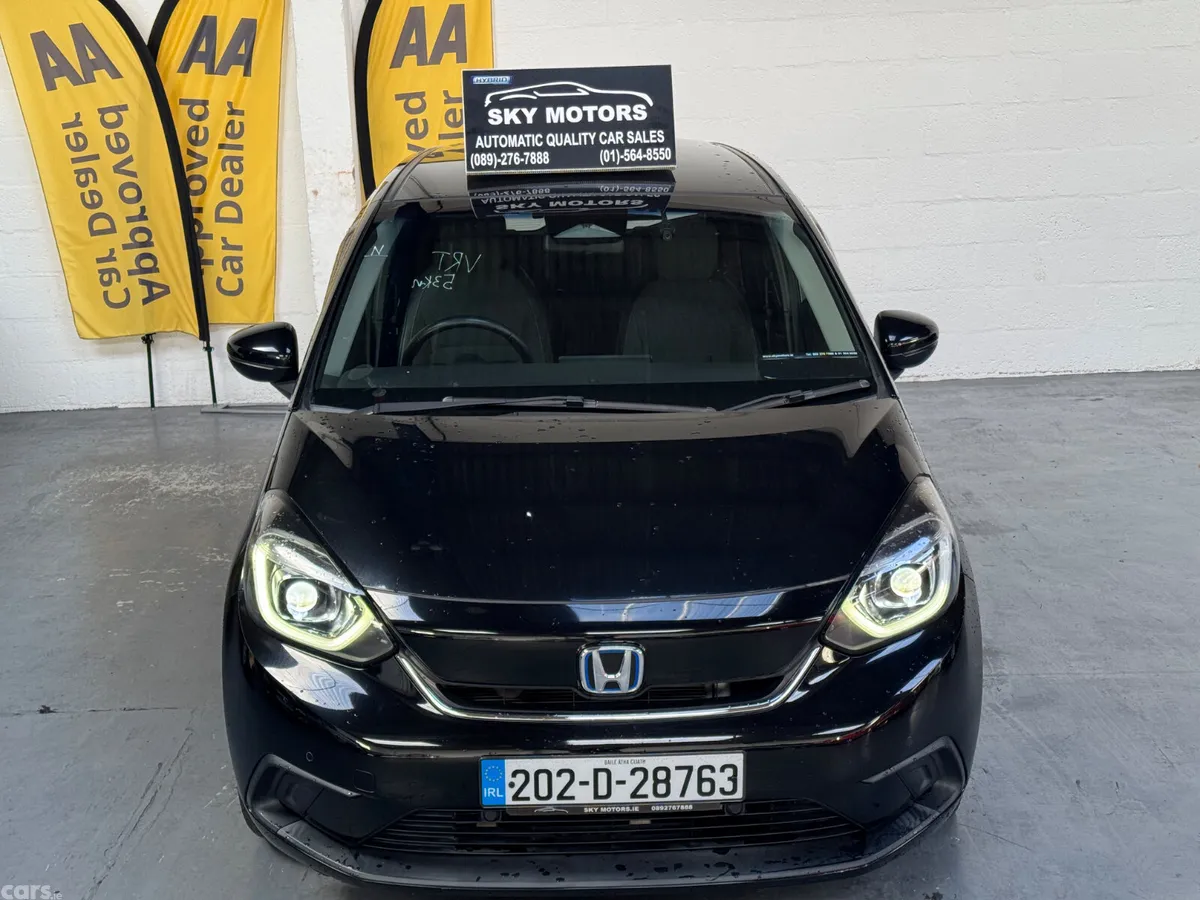 Honda Fit Hatchback, Petrol Hybrid, 2020, Black