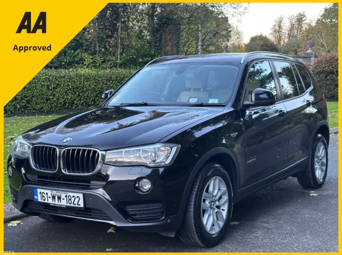 BMW X3 SUV, Diesel, 2016, Black