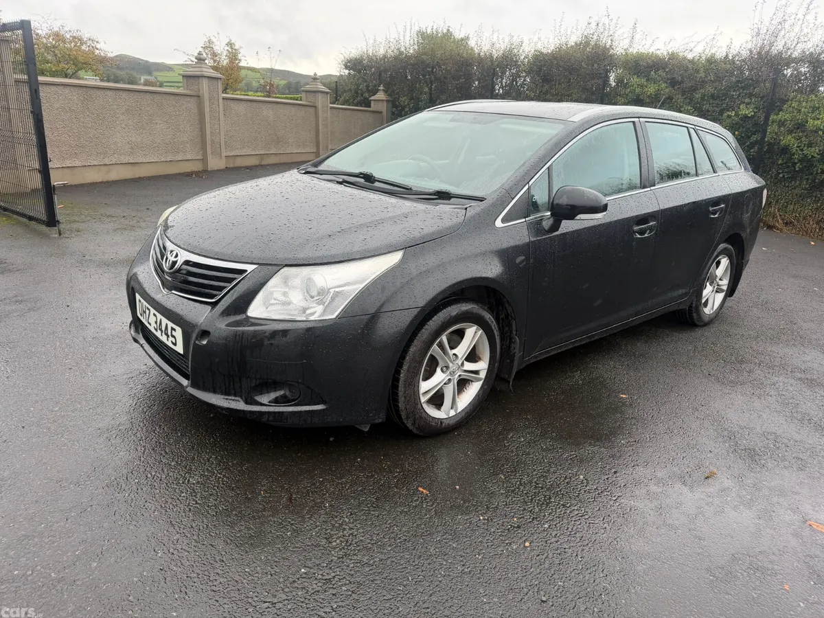 Toyota Avensis Estate, Diesel, 2011, Black