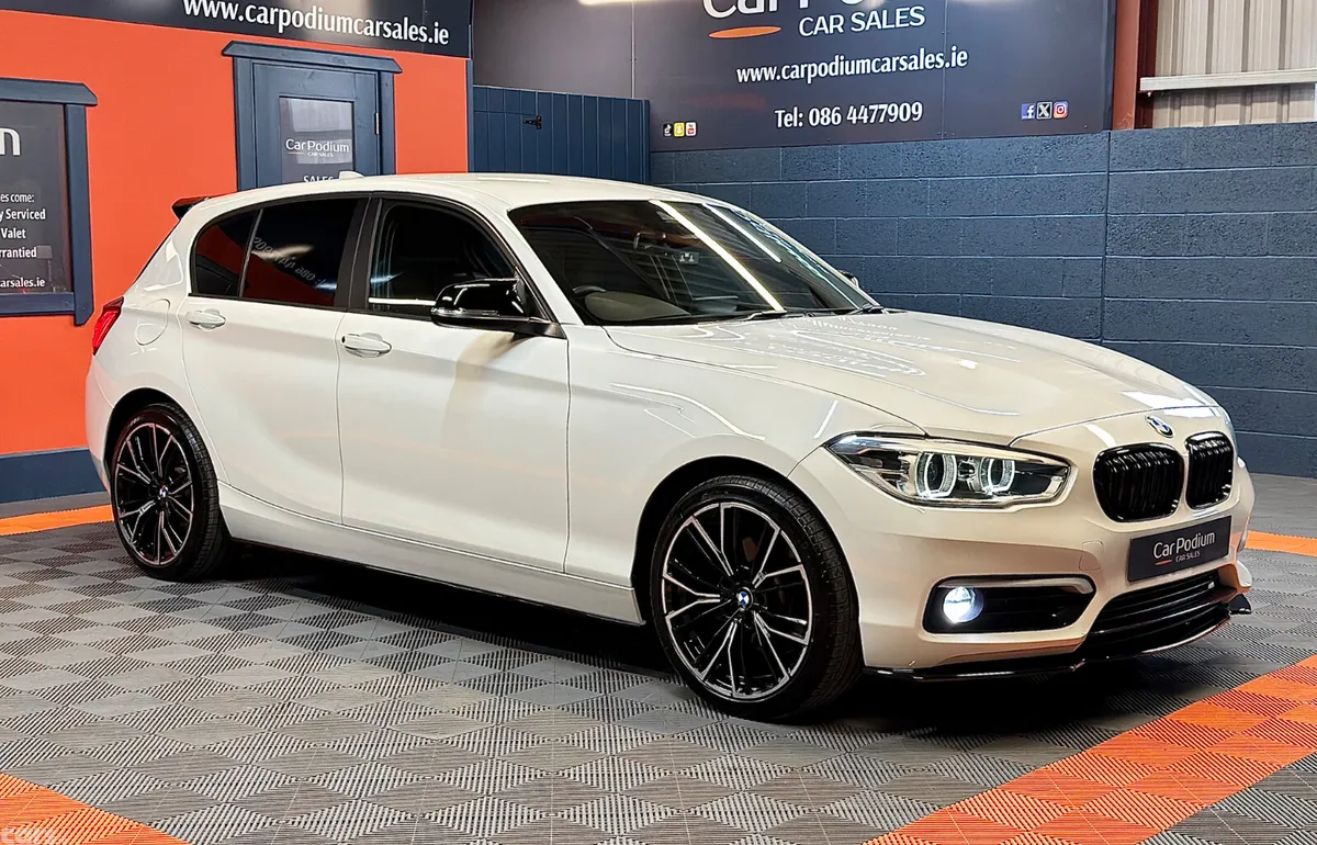 BMW 1-Series Hatchback, Diesel, 2017, White