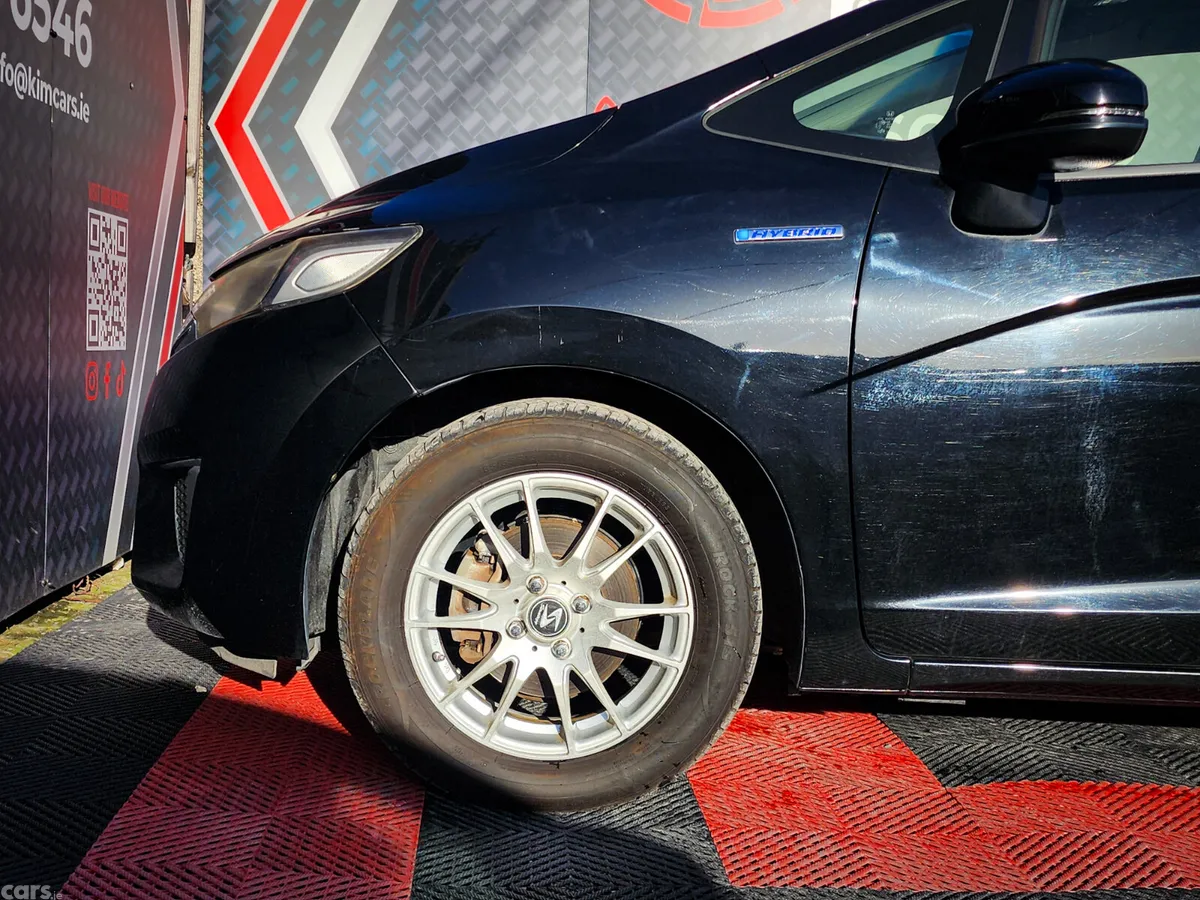 Honda Fit Hatchback, Petrol Hybrid, 2014, Black