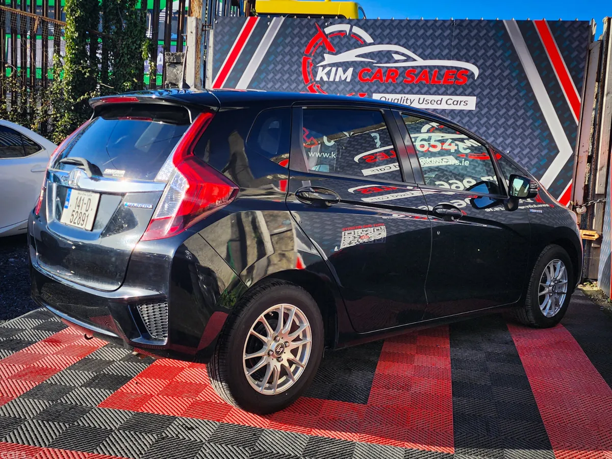 Honda Fit Hatchback, Petrol Hybrid, 2014, Black